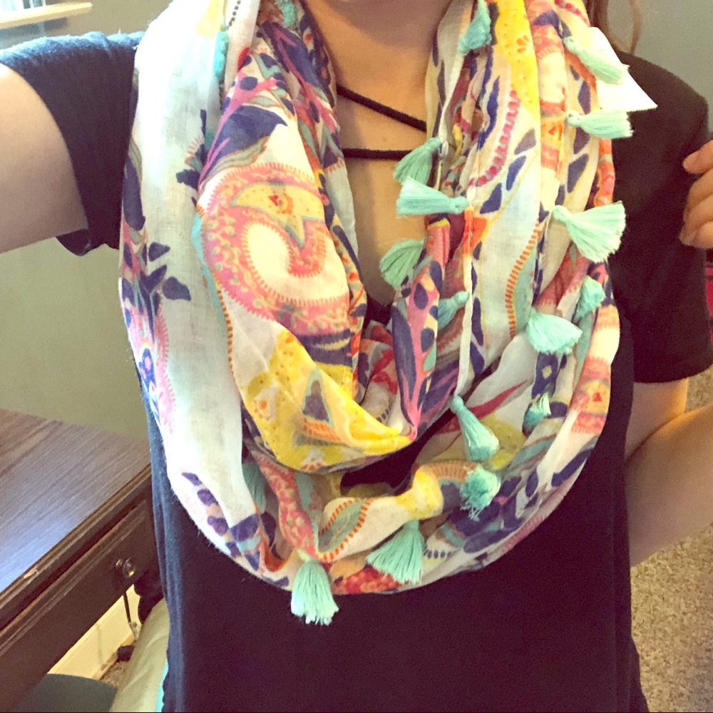 Loft Fringed Scarf